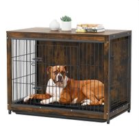 Möbel-Hundebox, Hundekäfig, Haustierkäfig Beistelltisch