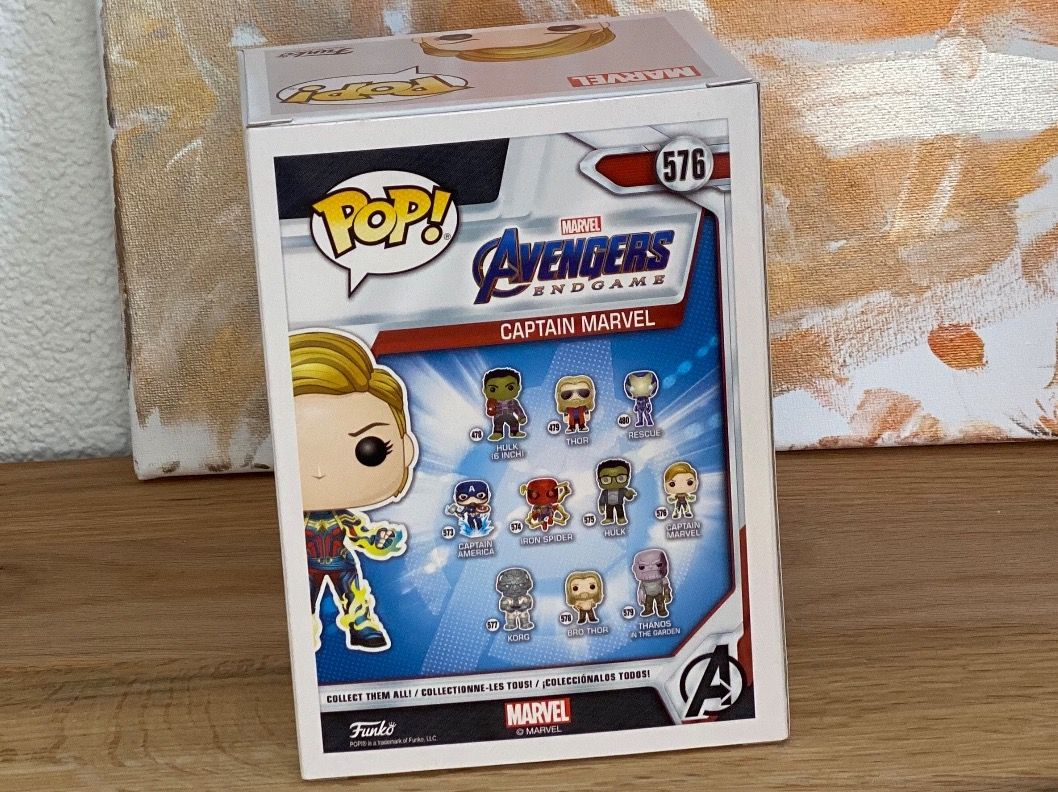 Funko Statuette: Funko Pop - Captain Marvel #576 - Avengers – Nuovo e nell'imballaggio originale da Oensingen venduto da CSCollectors 2