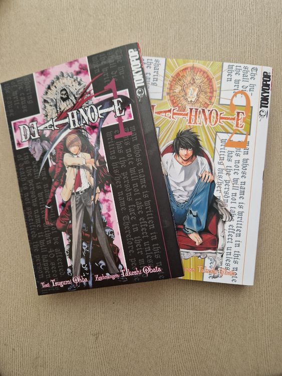 Fumetti: Death Note Manga Volumes 1 & 2 German (Deutsch) – Usato da Wallisellen venduto da dia_8pdv