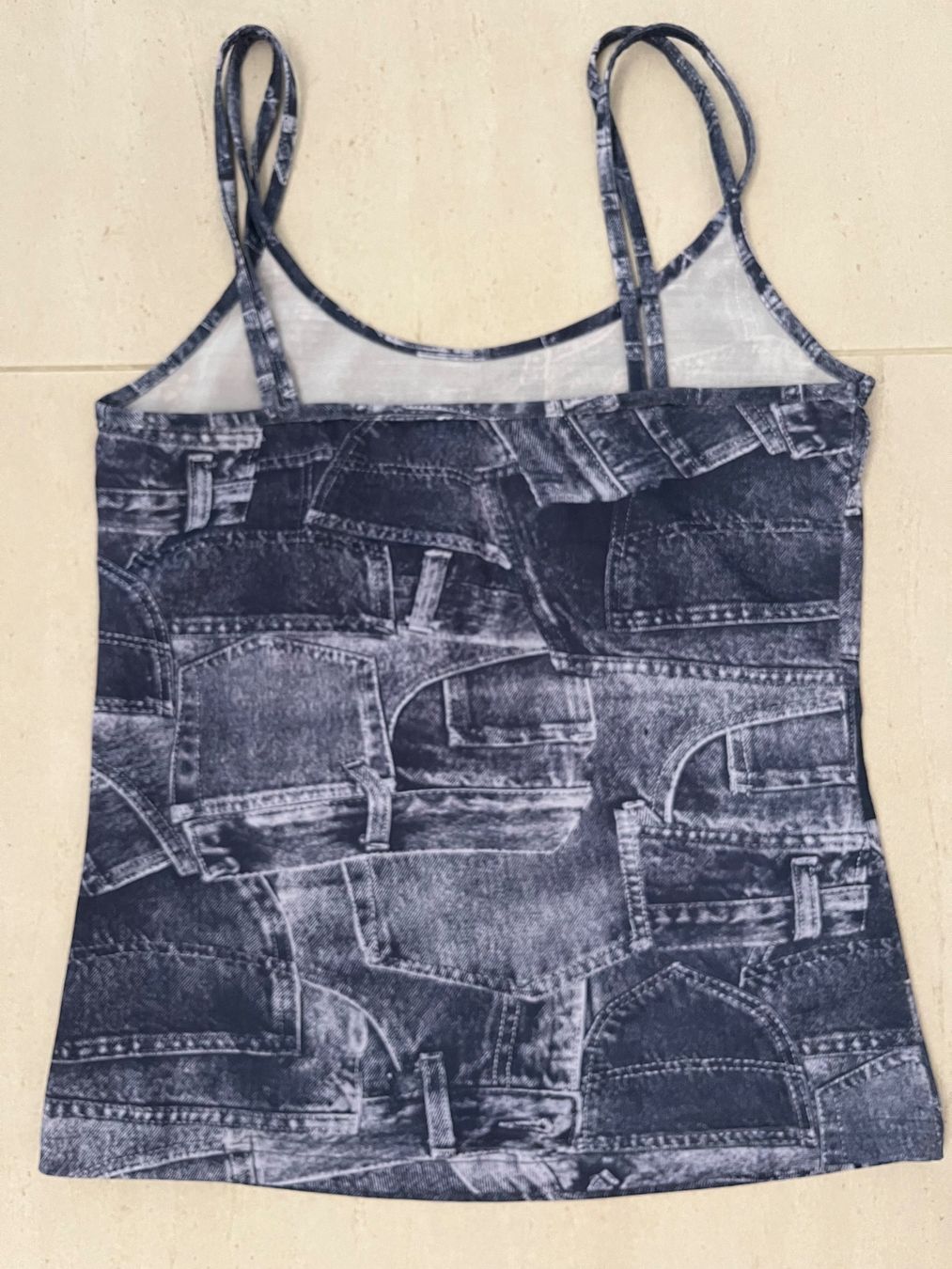 Tops: Denim Pattern Top Gr 38 (wir neu) – Neuf (Voir description) à Luzern par Sono2 1