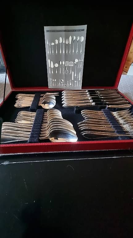 Jezler Set di posate: Jezler Besteck Silber 800 – Usato da Worb venduto da uranus011