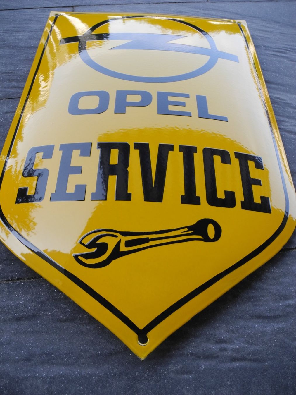 Schilder: Grosses Opel Emailschild – Neu (gemäss Beschreibung) aus Reinach AG von Huckleberrysix 5
