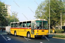 Postauto Postkarte Saurer RH PTT P25652               BTM075