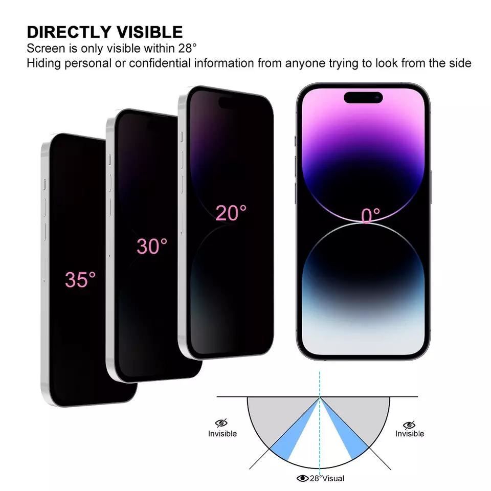 Cover & Protezioni schermo: 3D Antispy Panzerglas iPhone 14 Pro Max – Nuovo e nell'imballaggio originale da Zürich venduto da Store-247 3