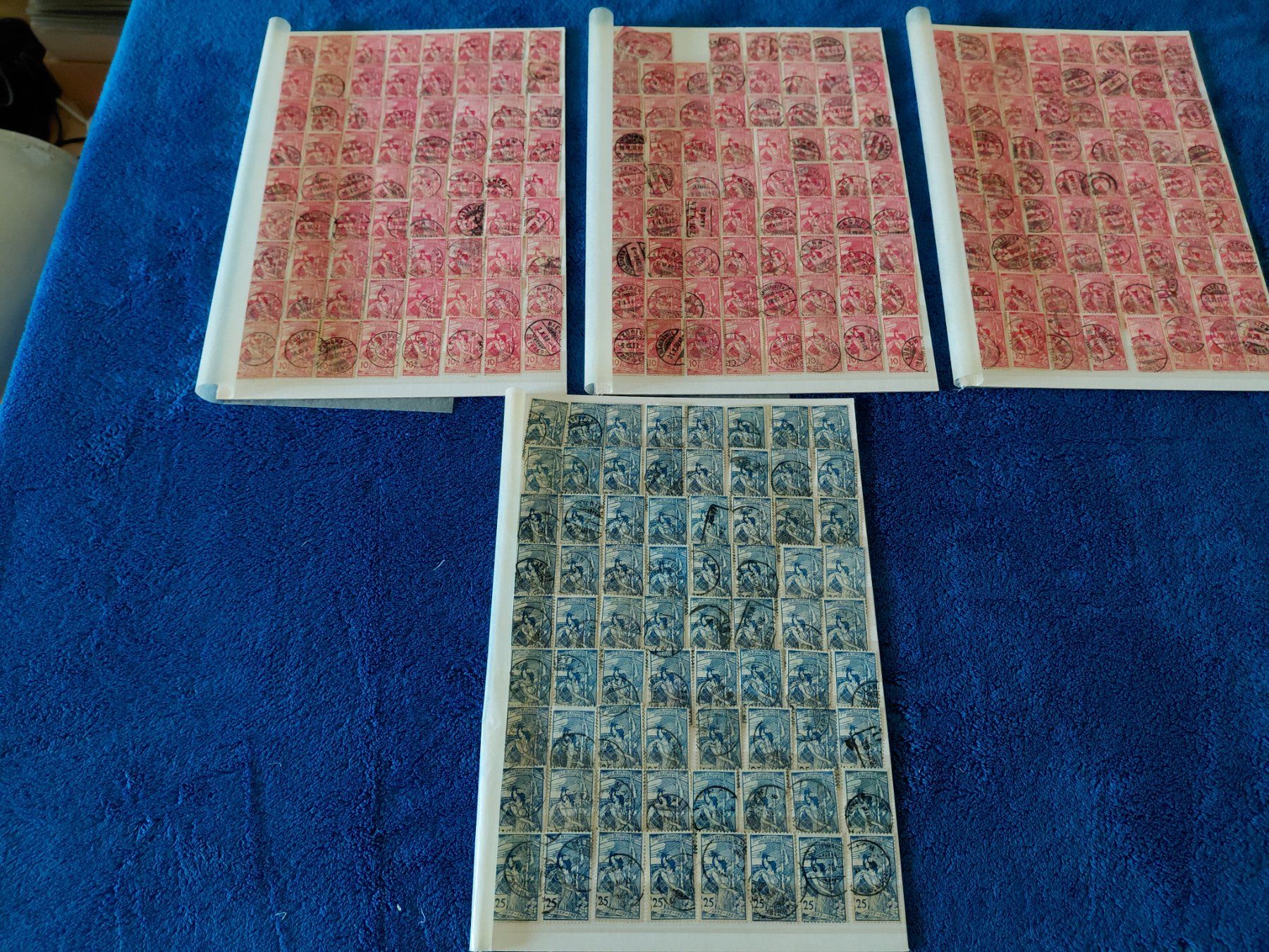 Alle Briefmarken: ca. 1400 UPU Marken Ch – Gebraucht aus Horw von Onurb008 2