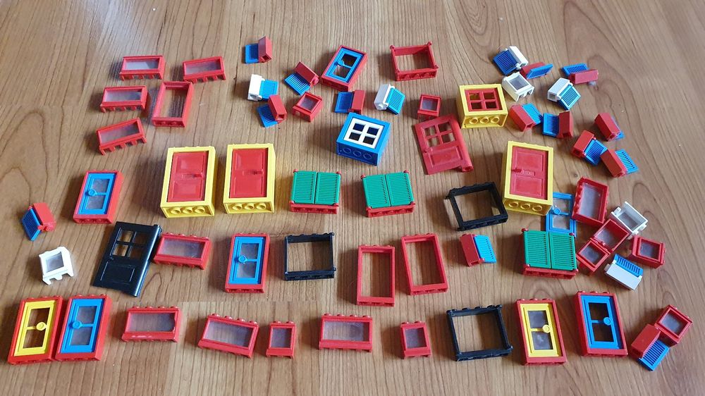 Basic LEGO R Turen Sammlung LEGO Fenster Türen kg