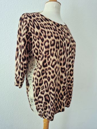 TWINSET SIMONA BARBIERI SHIRT PULLI PULLOVER L XL 44 46 TOP