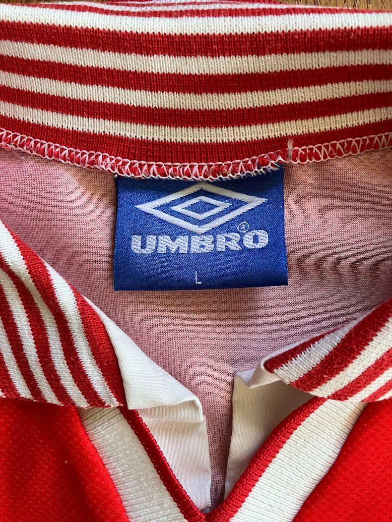 Umbro Canottiere & Pantaloni: Fussballtrikot Ajax Amsterdam – Usato da Oppikon venduto da unteroppikon 3