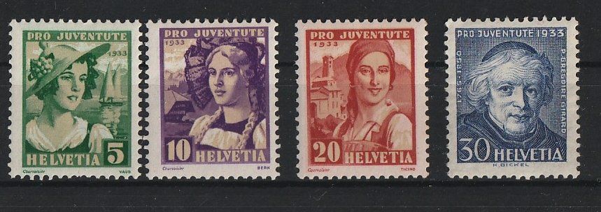 Tutti i francobolli: Pro Juventute 1933, ** – Nuovo (secondo la descrizione) da Jegenstorf venduto da Wintersport