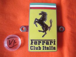 Ferrari Club Italia Emblem, Autoabzeichen