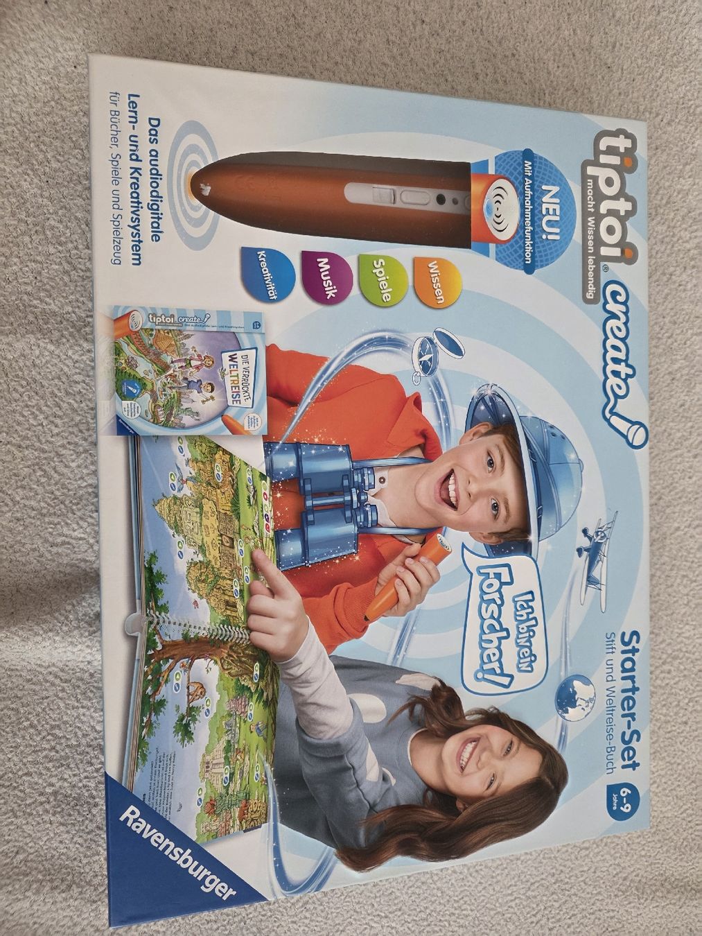 Tiptoi Giochi: Tiptoi Create Starter-Set: Stift & Weltreise-Buch – Usato da Dorf venduto da Echo_Elements 1