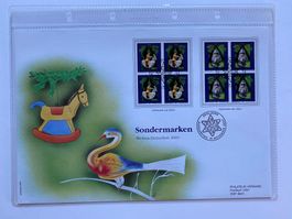 FDC Grossbrief Sondermarken Weihnachtsmarken 2003 ET