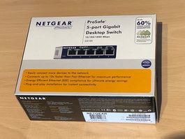 Netgear GS105 Pro Safe 5-Port Gigabit Switch - Neu
