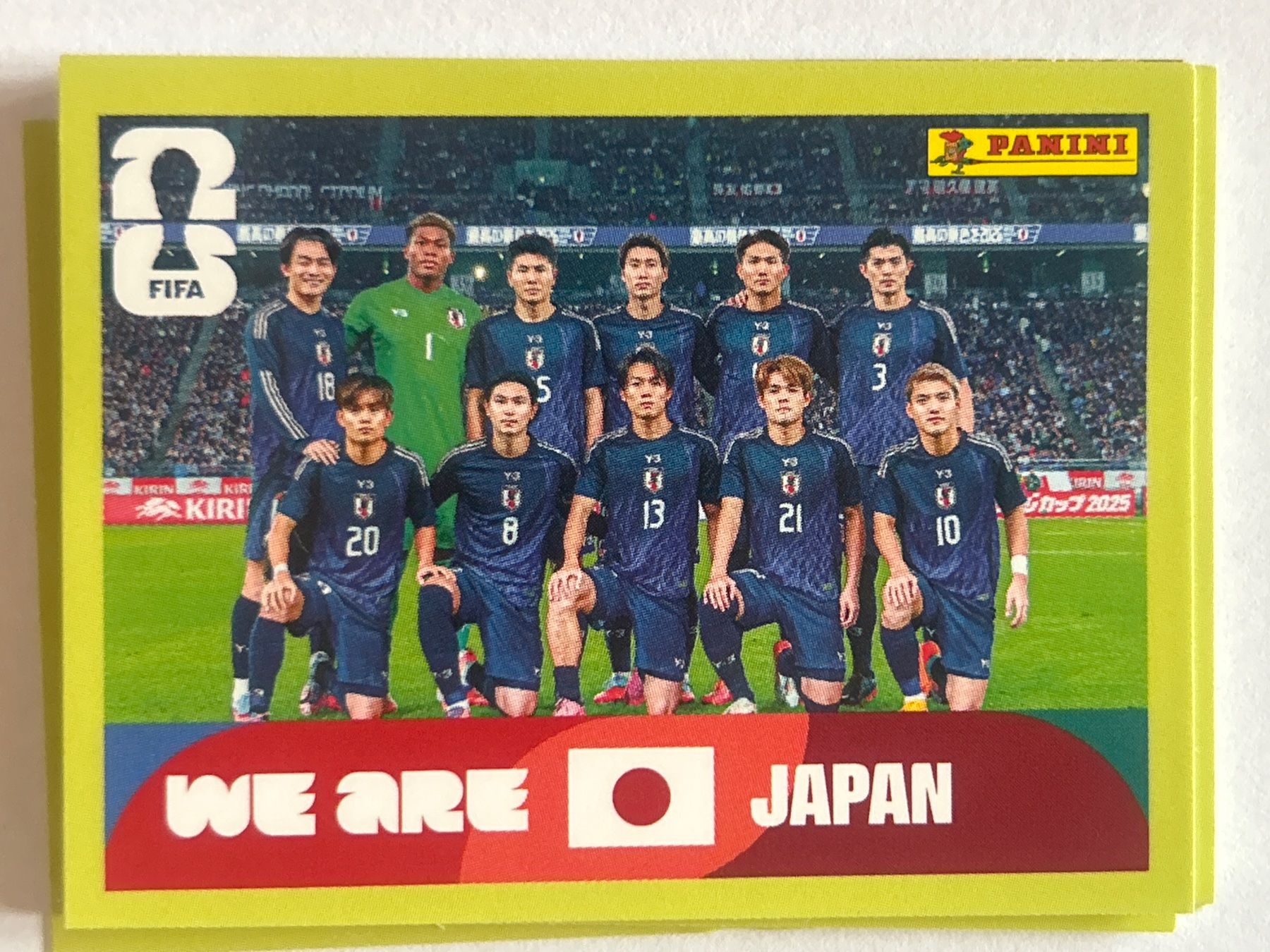Panini Carte collezionabili: Panini WM 2026 Sticker - JPN 13 – Nuovo (secondo la descrizione) da Troistorrents venduto da sim_d75d