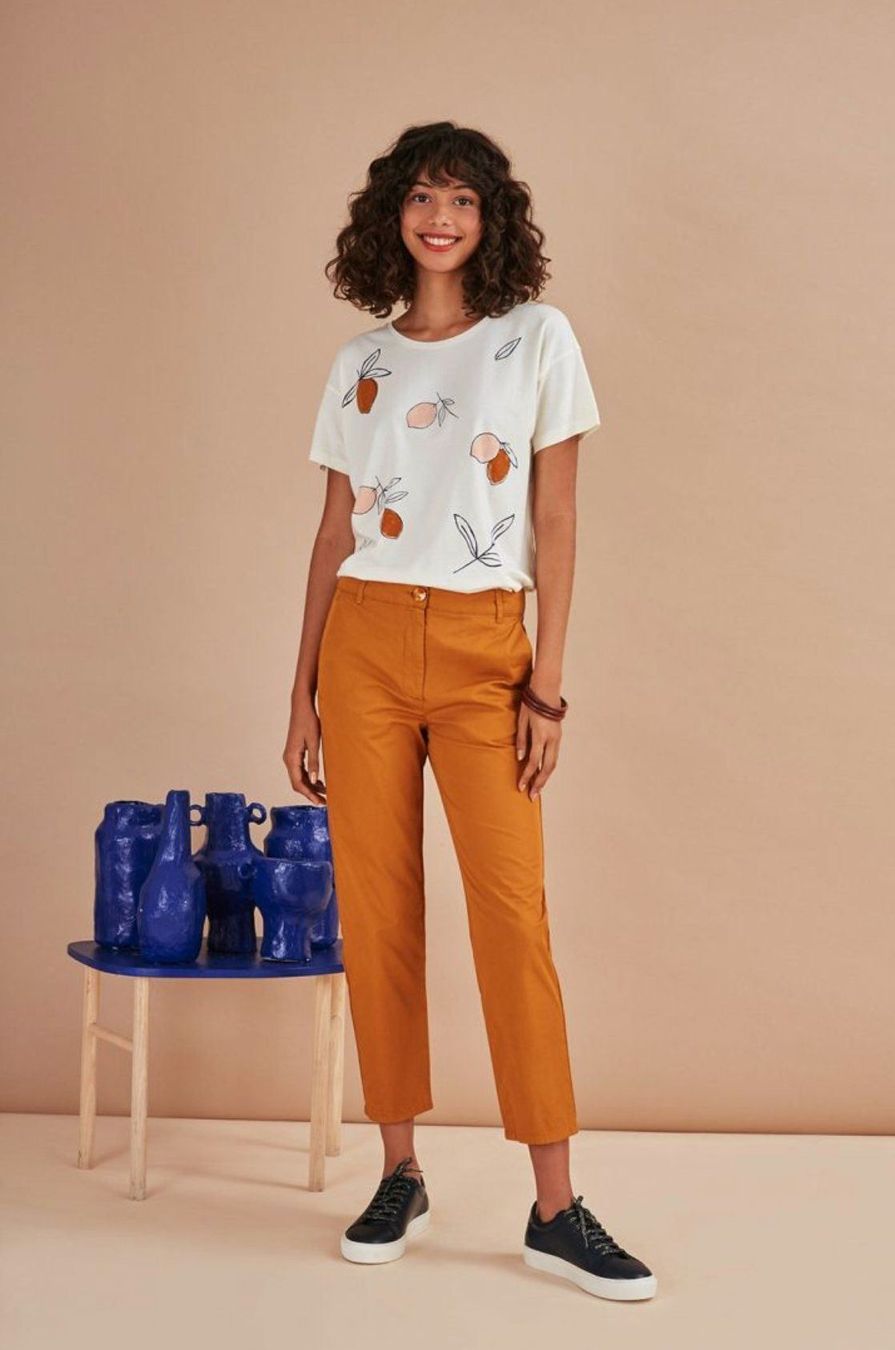 Des Petits Hauts Hosen: Pantalon / Chino DES PETITS HAUTS – Neu (gemäss Beschreibung) aus La conversion von Repio