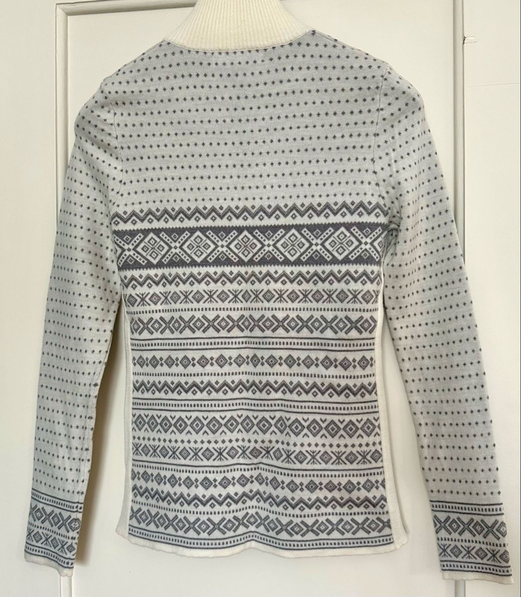 Maglioni & Felpe: Winter Pullover, 100% Merino, Grau/Weiss, Gr. S Top! – Nuovo (secondo la descrizione) da Zollikon venduto da _M65_ 1
