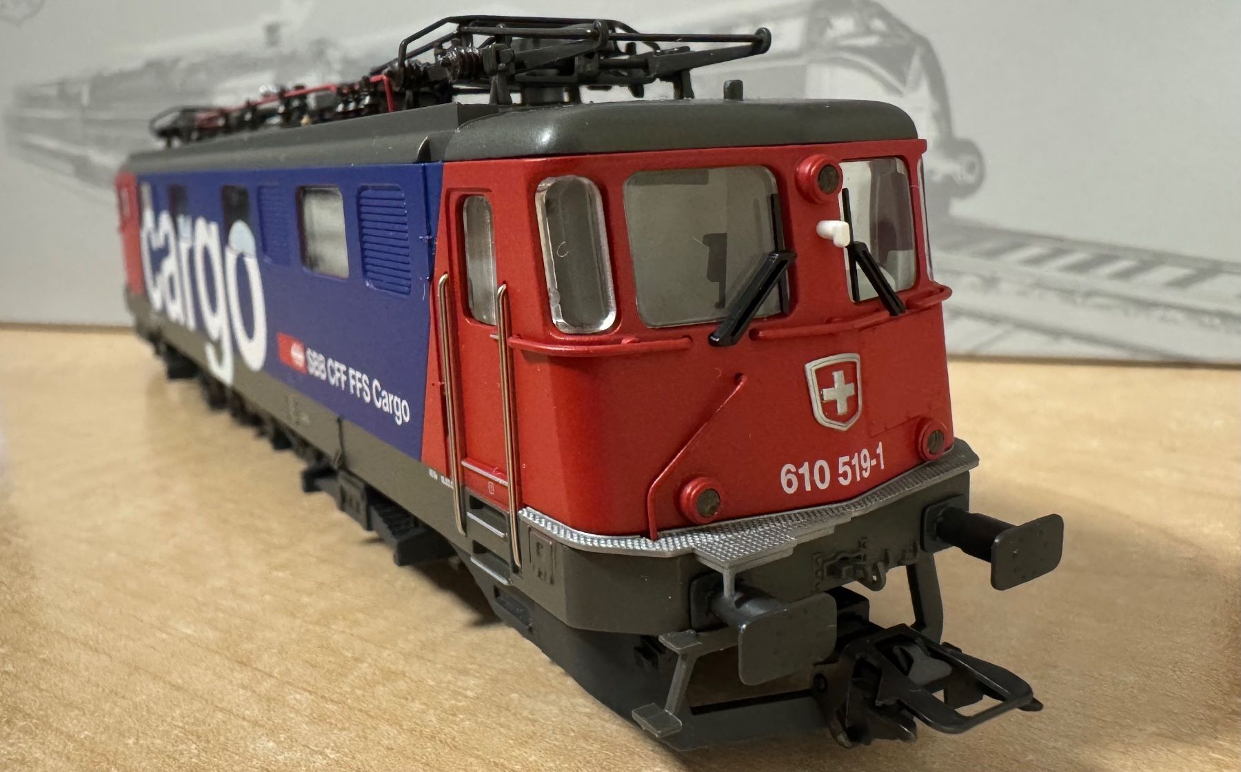 Märklin Trains électriques: Märklin 39366 SBB E-Lok Ae 610 Cargo H0 digital – Neuf avec emballage d'origine à Nürensdorf par Melancholy79