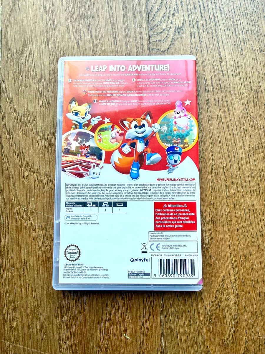 Nintendo Giochi: New Super Luckys Tale / Nintendo Switch – Usato da Läufelfingen venduto da Seraphim13 1