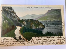 Lugano Forca di San Martino inizi '900