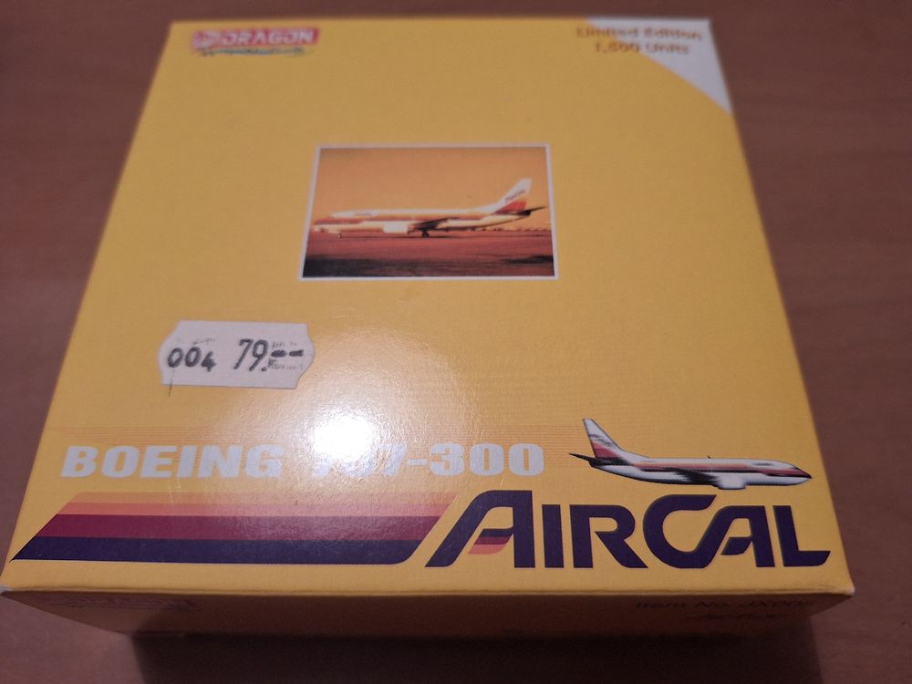 Boeing 737-300 AirCal 1:400 (Gebraucht) in Sargans für CHF 20 – mit ...