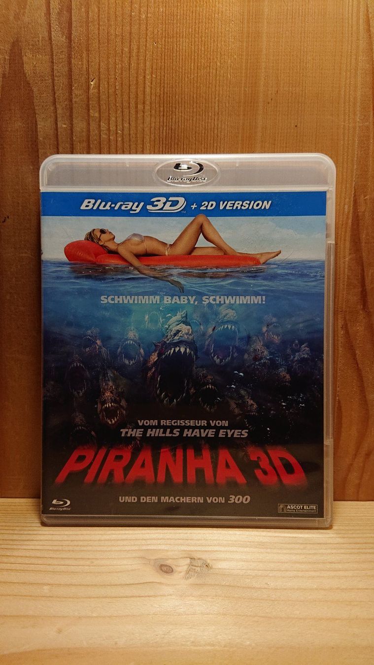 Tutti i DVDs: PIRANHA in 3D und 2D Version Blu-Ray – Usato da Wilderswil venduto da Exebub