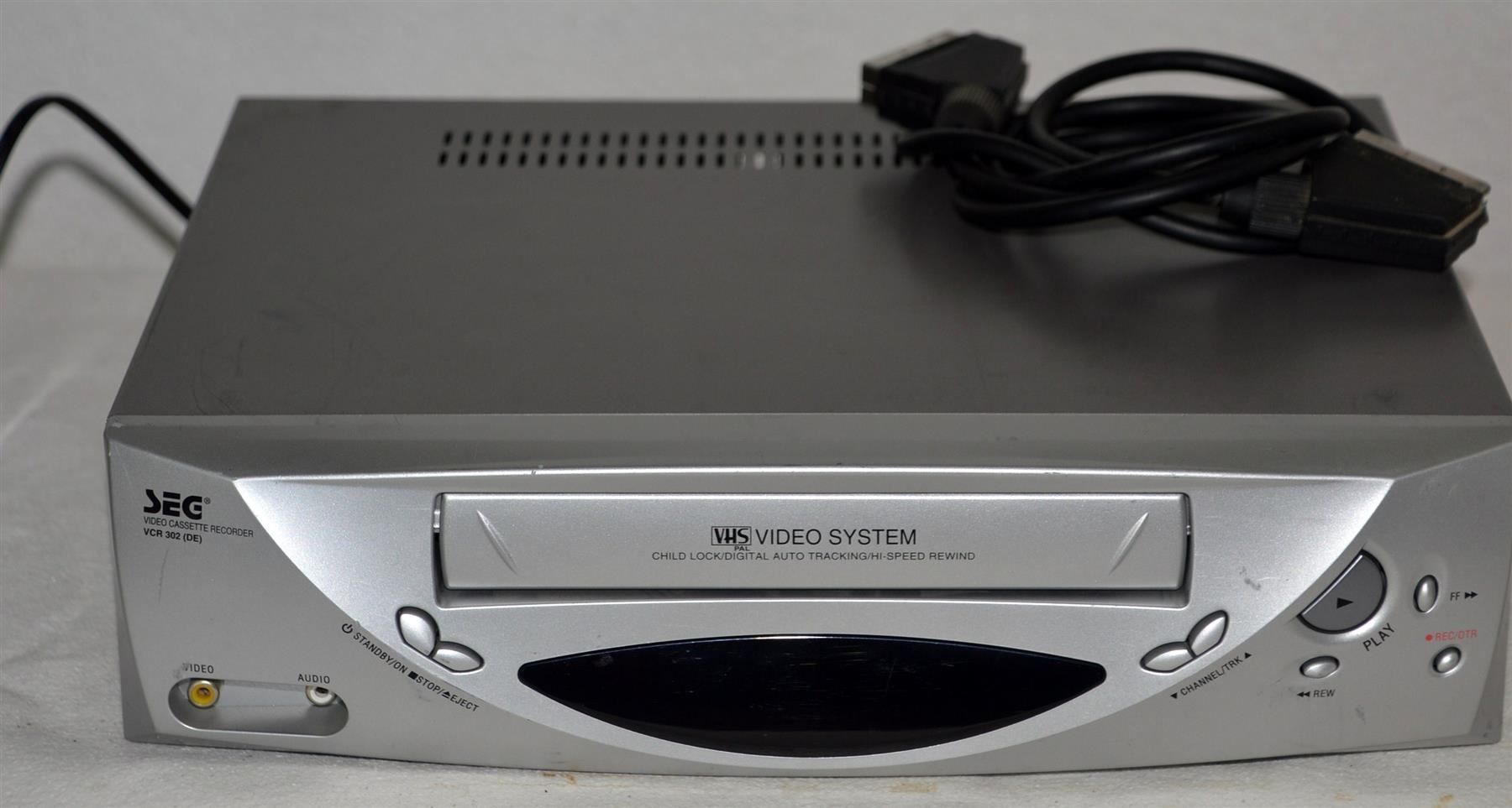 Aufnahmegeräte: Videorecorder / magnétoscope VHS SEG VCR302 – Gebraucht aus Collonges von arashee
