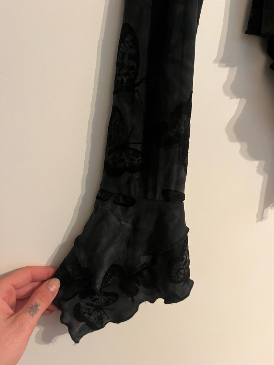 Blusen: Schwarze Bluse mit Muster XS – Neu (gemäss Beschreibung) aus Solothurn von mjt_6yvh 1