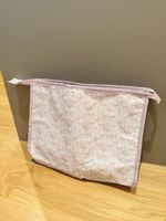 Beauty Secrets Kosmetiktasche, neuwertig, zartes Muster