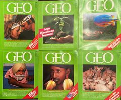 Kompletter Jahrgang Zeitschrift GEO 1990 Heft 1 - 12