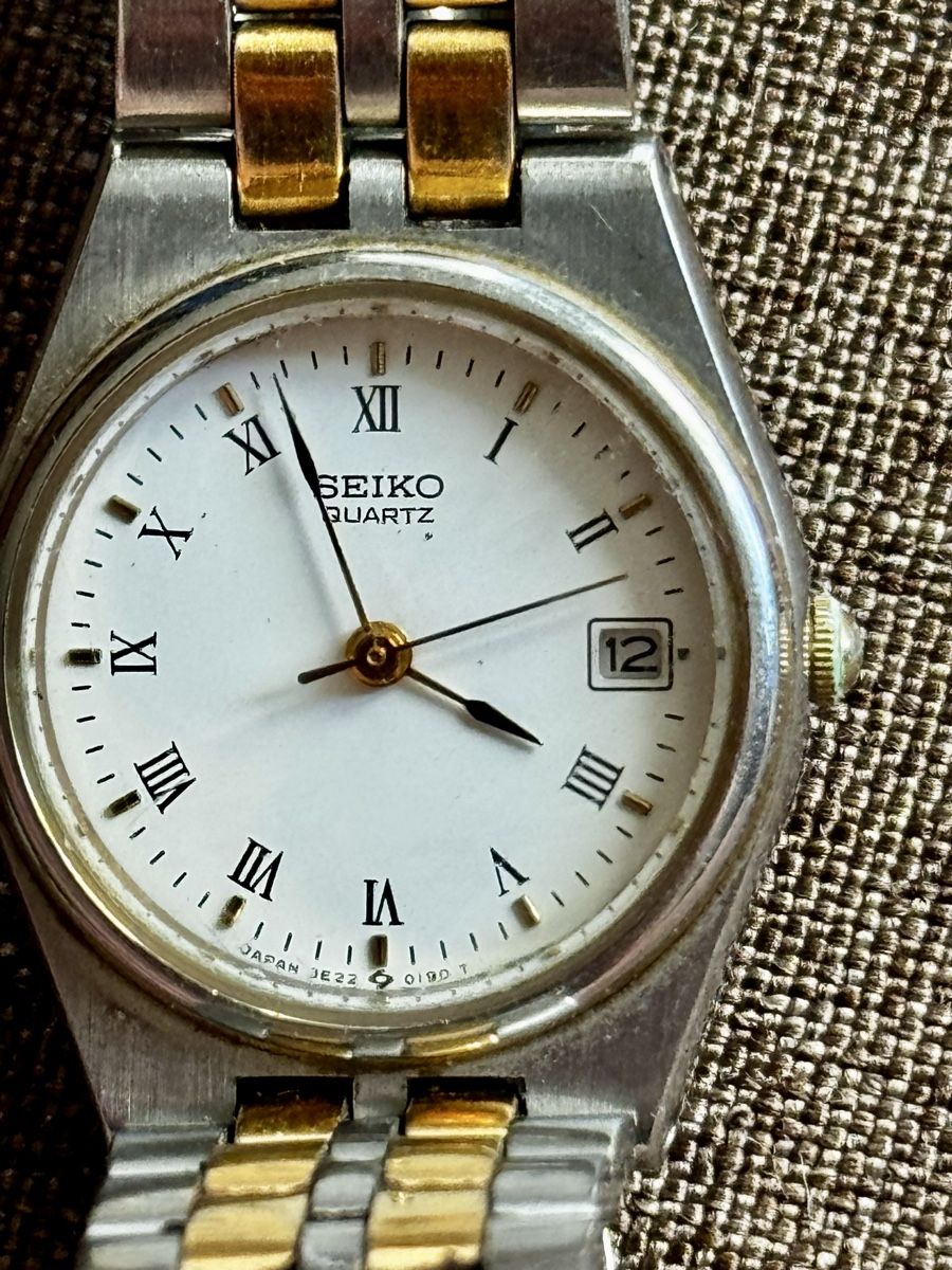 Seiko Orologi: Seiko Damenuhr bicolor Quartz – Usato da Männedorf venduto da Mako21 6