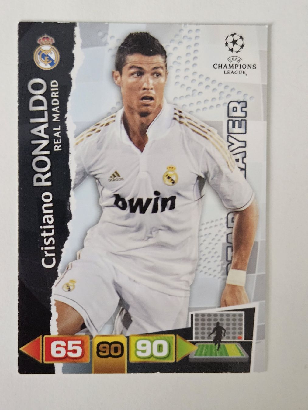 Panini Sammelbilder & Trading cards: Cristiano Ronaldo Real CL Karte – Gebraucht aus Oberwil BL von