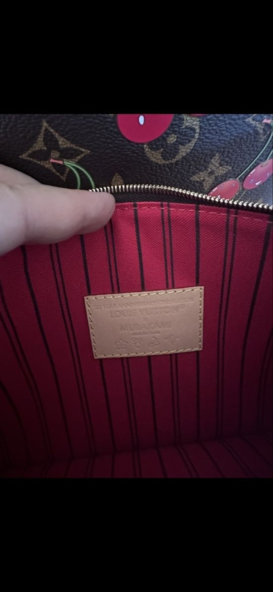 Louis Vuitton Taschen: Louis Vuitton Neverfull Murakami – Neu (gemäss Beschreibung) aus Gossau SG von marotta01 5