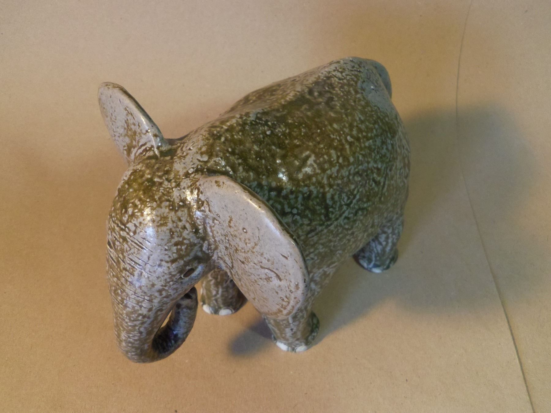 Sculture & Statue: Keramik Elefant – Usato da Gossau ZH venduto da peabo 1