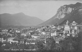 Mendrisio TI Mendrisiotto Panorama Chiesa