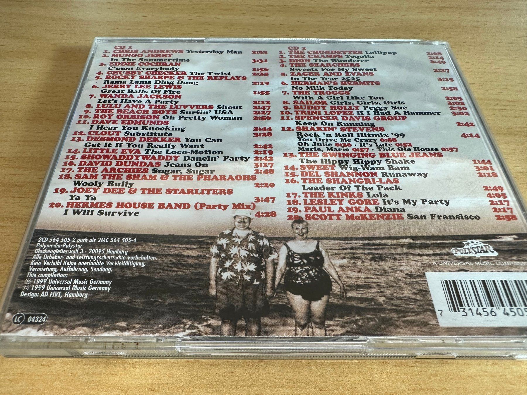 CD: Various – Fetenhits · Oldies - 2 CD – Usato da Rikon im Tösstal venduto da Alpenmutz 1