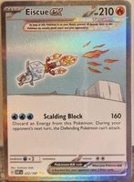 Pokémon – Eiscue ex 🇺🇸 - OBF-222 - Obsidian Flames