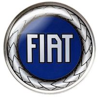 Fiat Nabendeckel Sticker Aufkleber 75mm