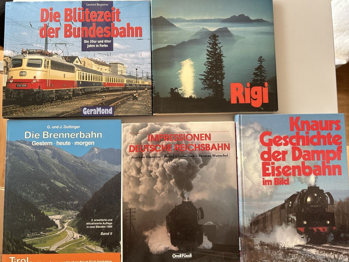 Bücher: Lot de livres trains – Gebraucht aus Veytaux von ccristina 1