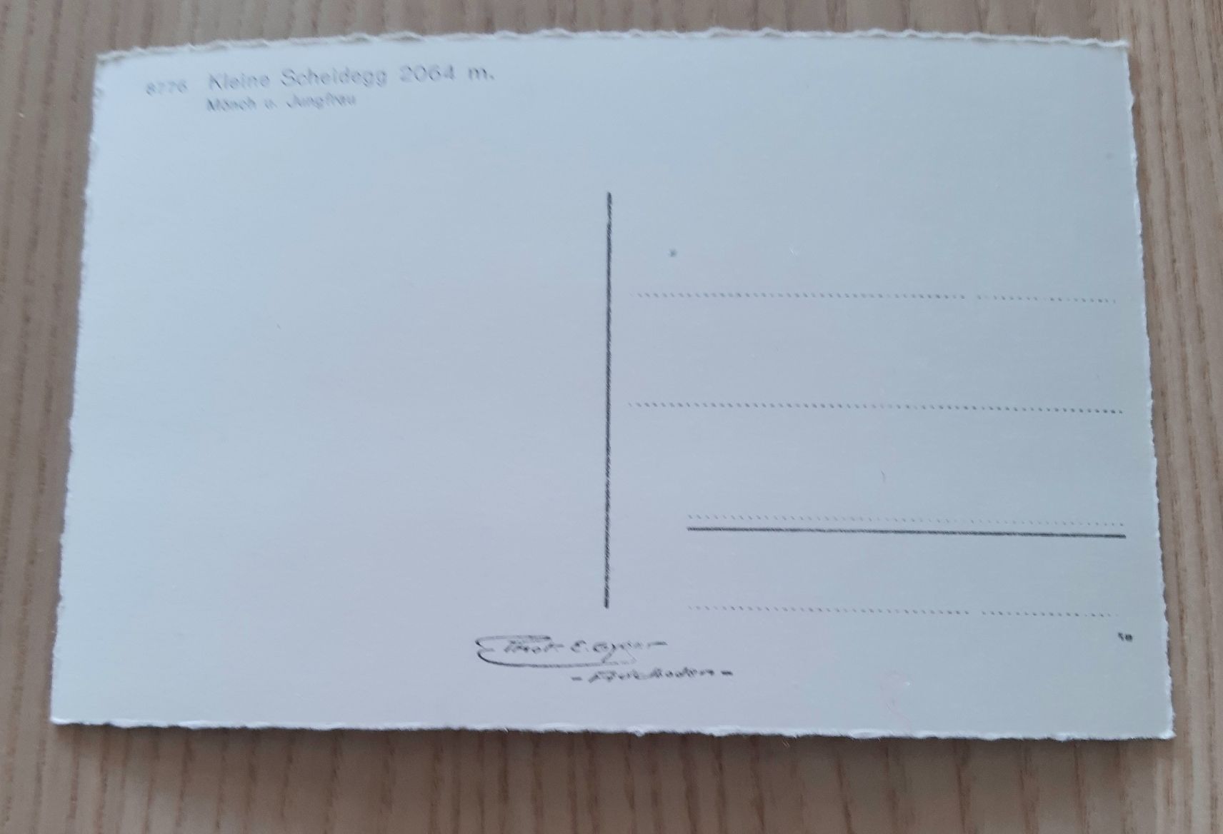 Cartoline postali: Alte Postkarte Kleine Scheidegg,  Mönch Jungfrau – Nuovo (secondo la descrizione) da Zollikofen venduto da Holidaymaker 1