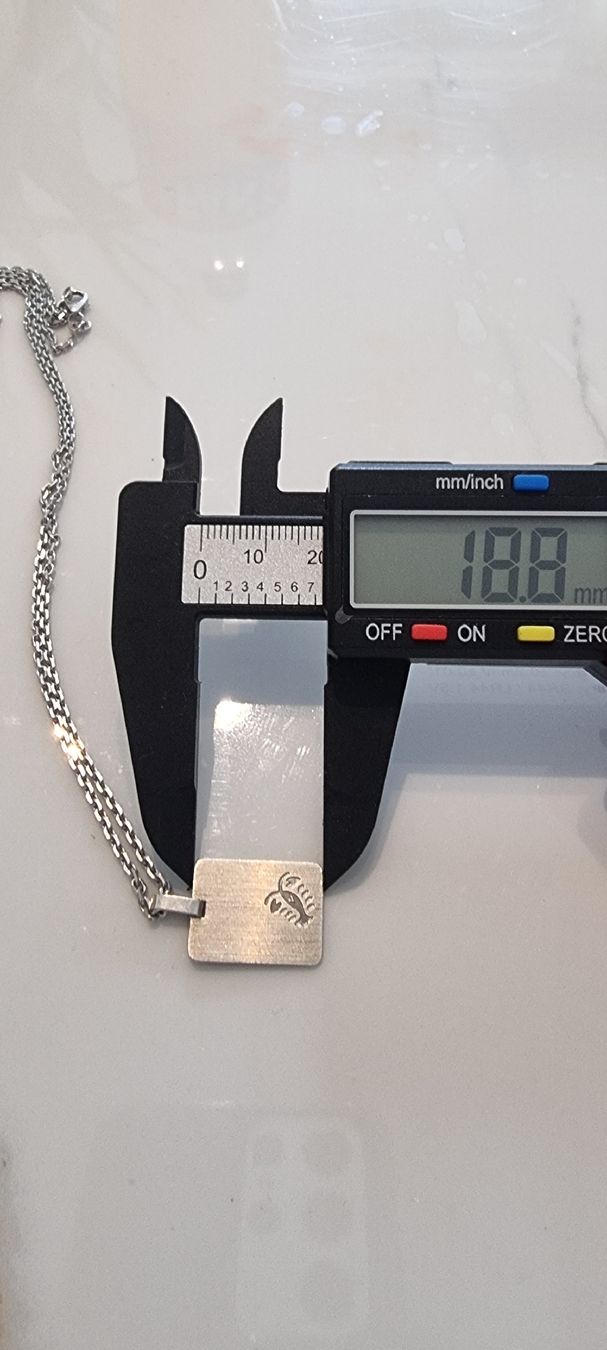 Catenine: Silber Halskette mit Skorpion Anhänger – Usato da Kreuzlingen venduto da Vitali_93 5