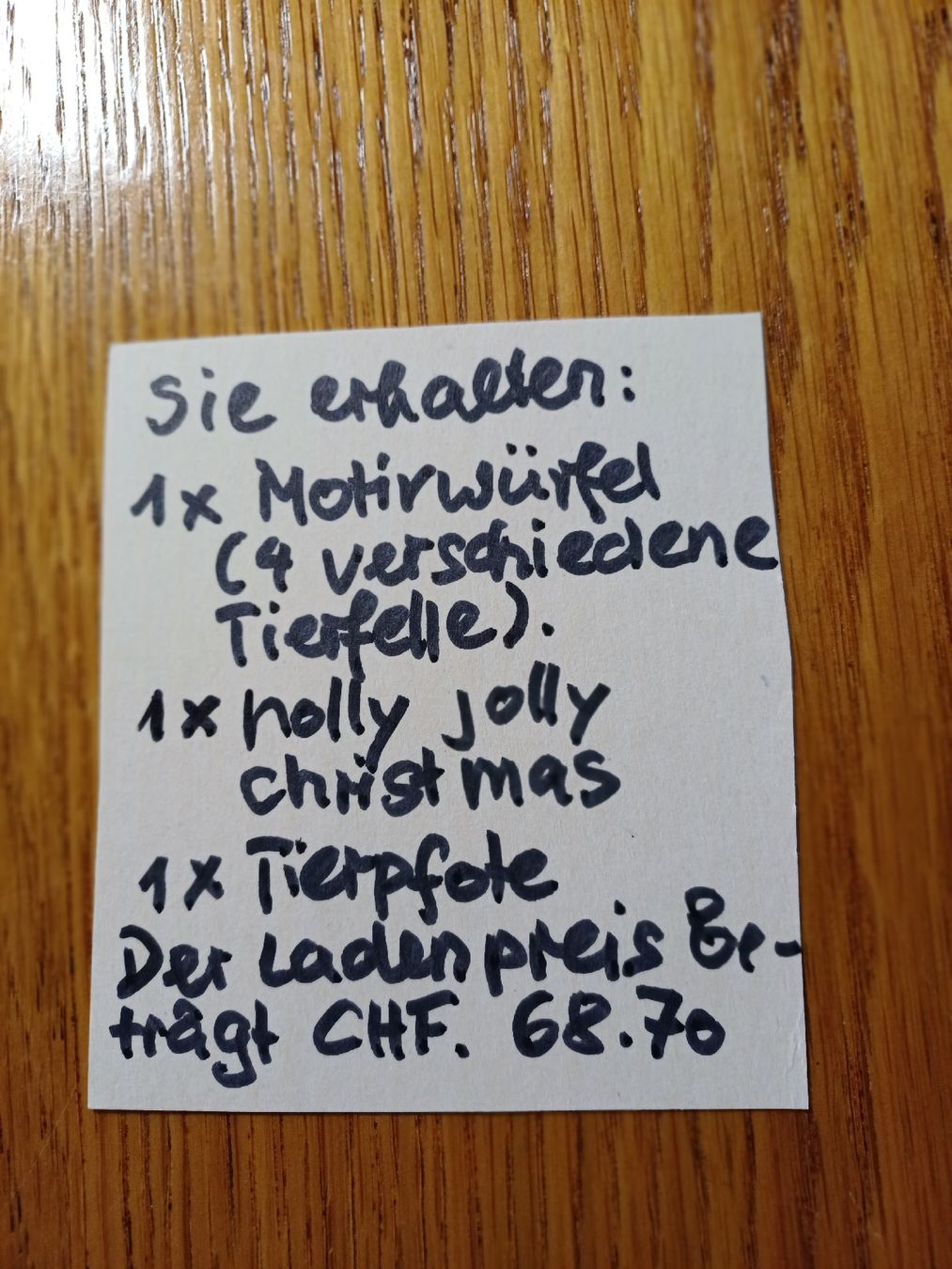 Timbri: 3  Holzstempel – Nuovo (secondo la descrizione) da Gächliwil venduto da lesidees 8