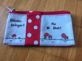 sheepworld Necessaire Etui Schuletui Glücksbringer Punkte