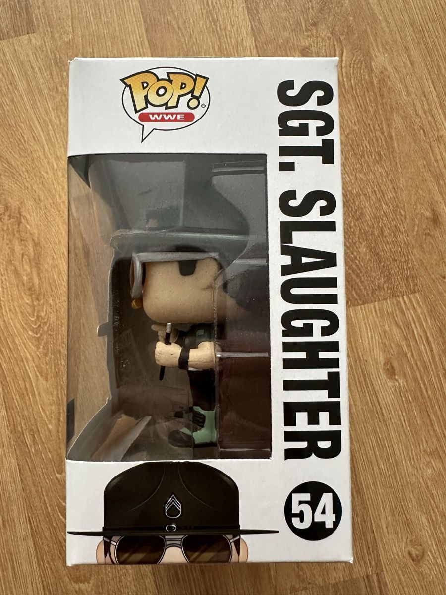 Funko Statuette: Funko POP! WWE Sgt. Slaugther 54 – Nuovo (secondo la descrizione) da Steffisburg venduto da Rojan5041 2