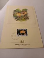 Carte WWF Côte d'Ivoire avec timbre, édition spéciale!
