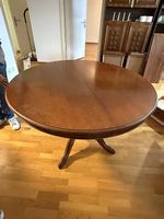 Table ronde avec rallonge 