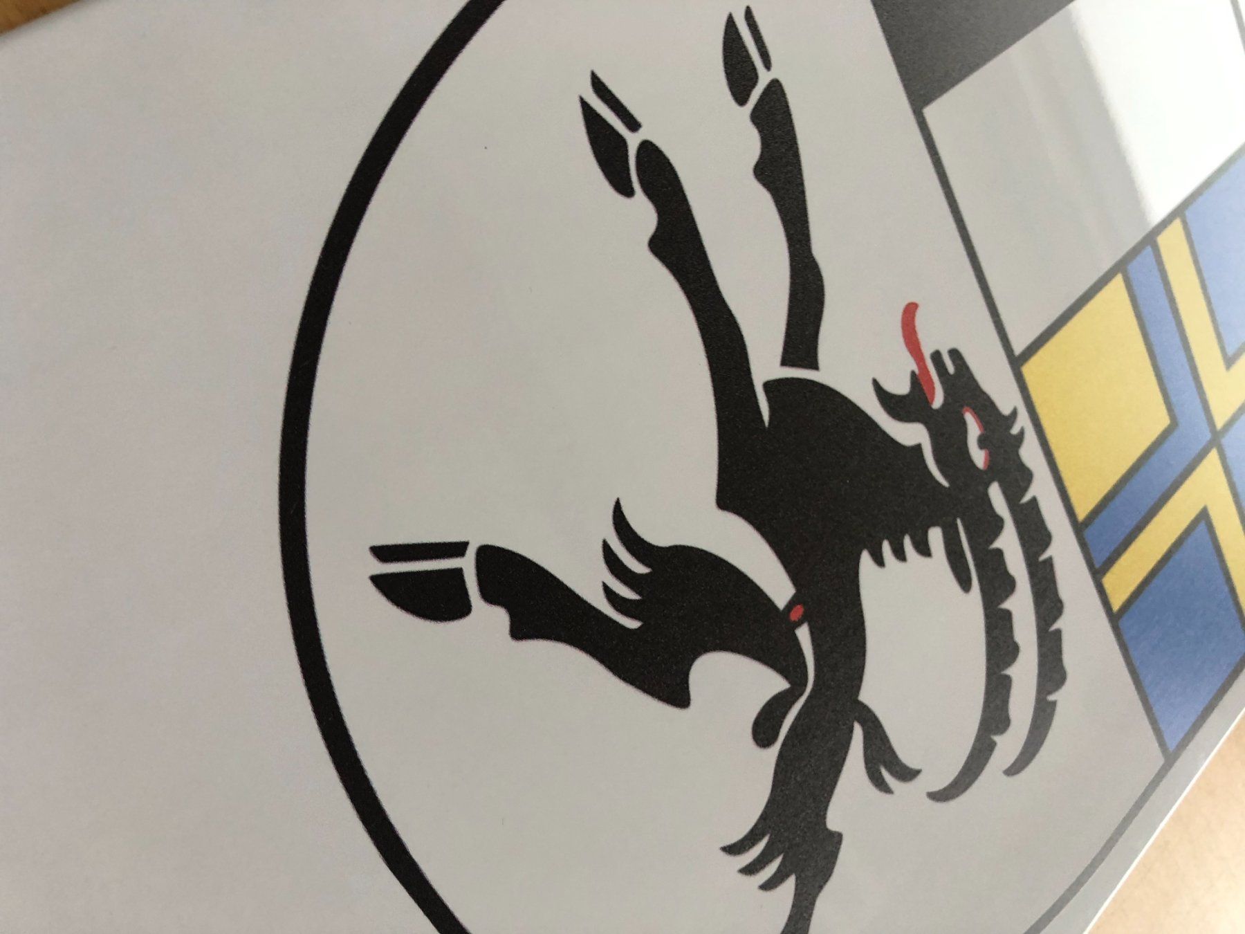 Insegne: Graubünden Blechschild Kanton Steinbock Davos Engading Arosa – Nuovo e nell'imballaggio originale da Dättlikon venduto da easythings 3