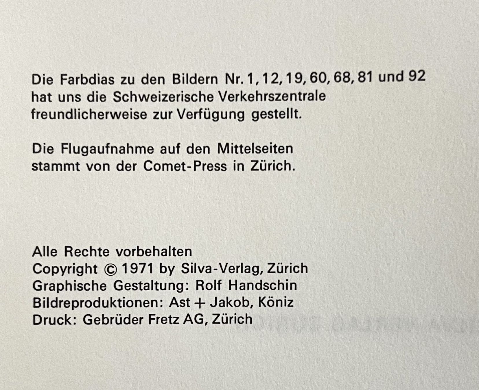 Libri: Silva Verlag, Lockende Berge, 1971 – Usato da Oftringen venduto da Vucki 1