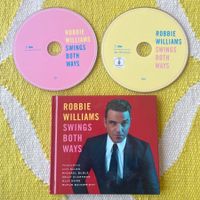 ROBBIE WILLIAMS-CD+DVD BÜCHLEIN SWINGS BOTH WAYS
