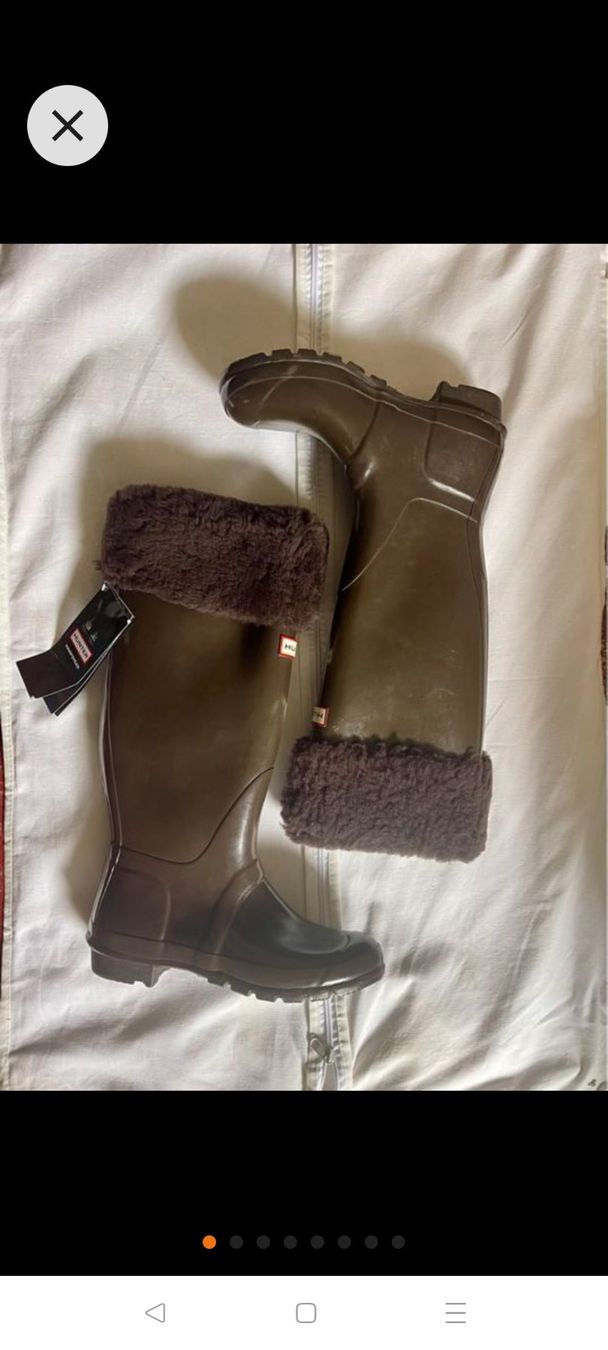 Scarpe da donna: Hunter boots new 40/41 – Nuovo (secondo la descrizione) da Neirivue venduto da naz_z28w 6