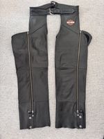 Harley Davidson Leder Chaps Grösse L